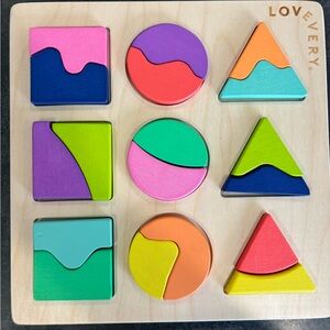 Lovevery shape puzzles